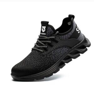 Comfort Wear Ortho Reinforced Safety Steel-Toe Work Shoes / Runners, Sz 40/7/8.5